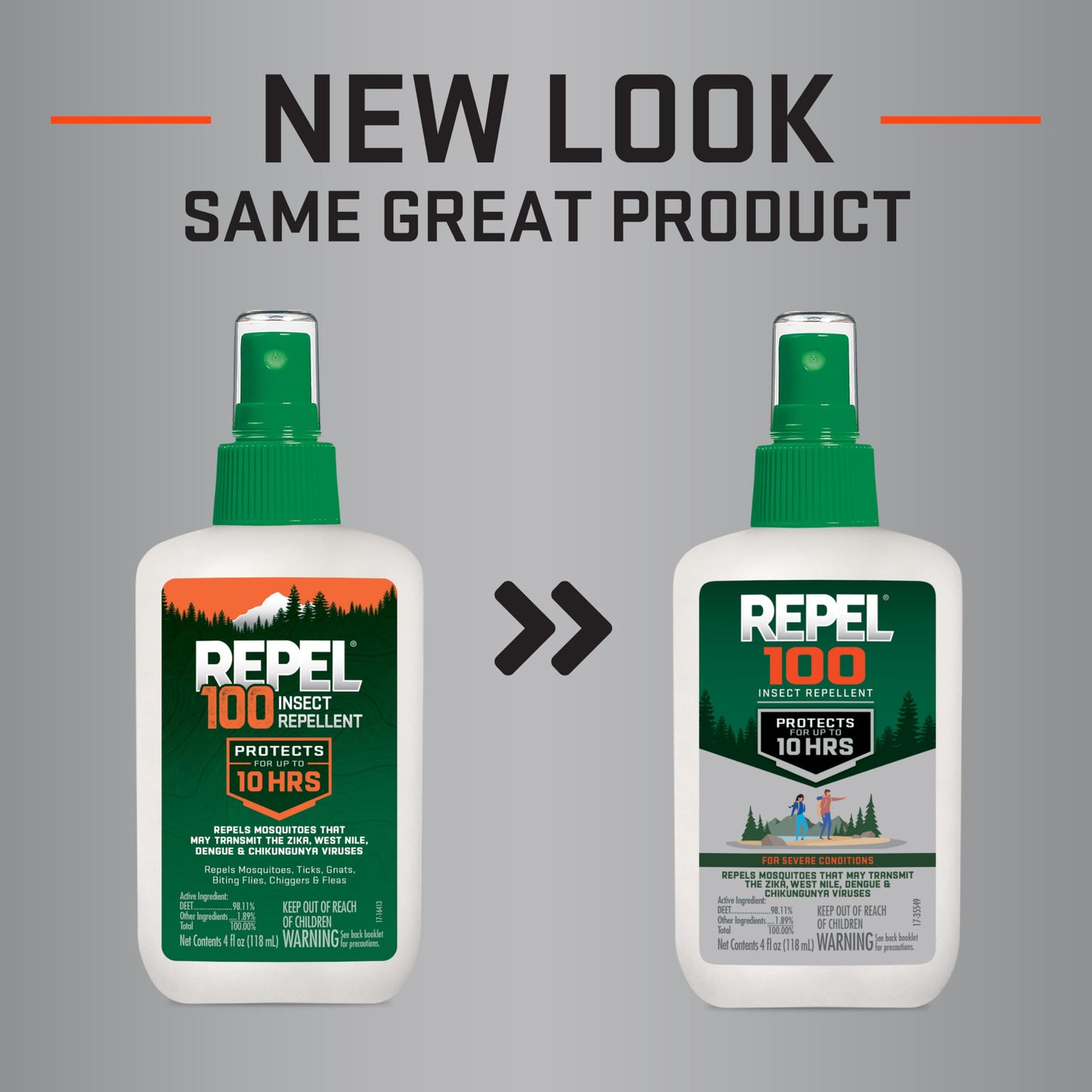Repel 100 Mosquito & Insect Repellent 4 Oz, 98% DEET, 6 Pack