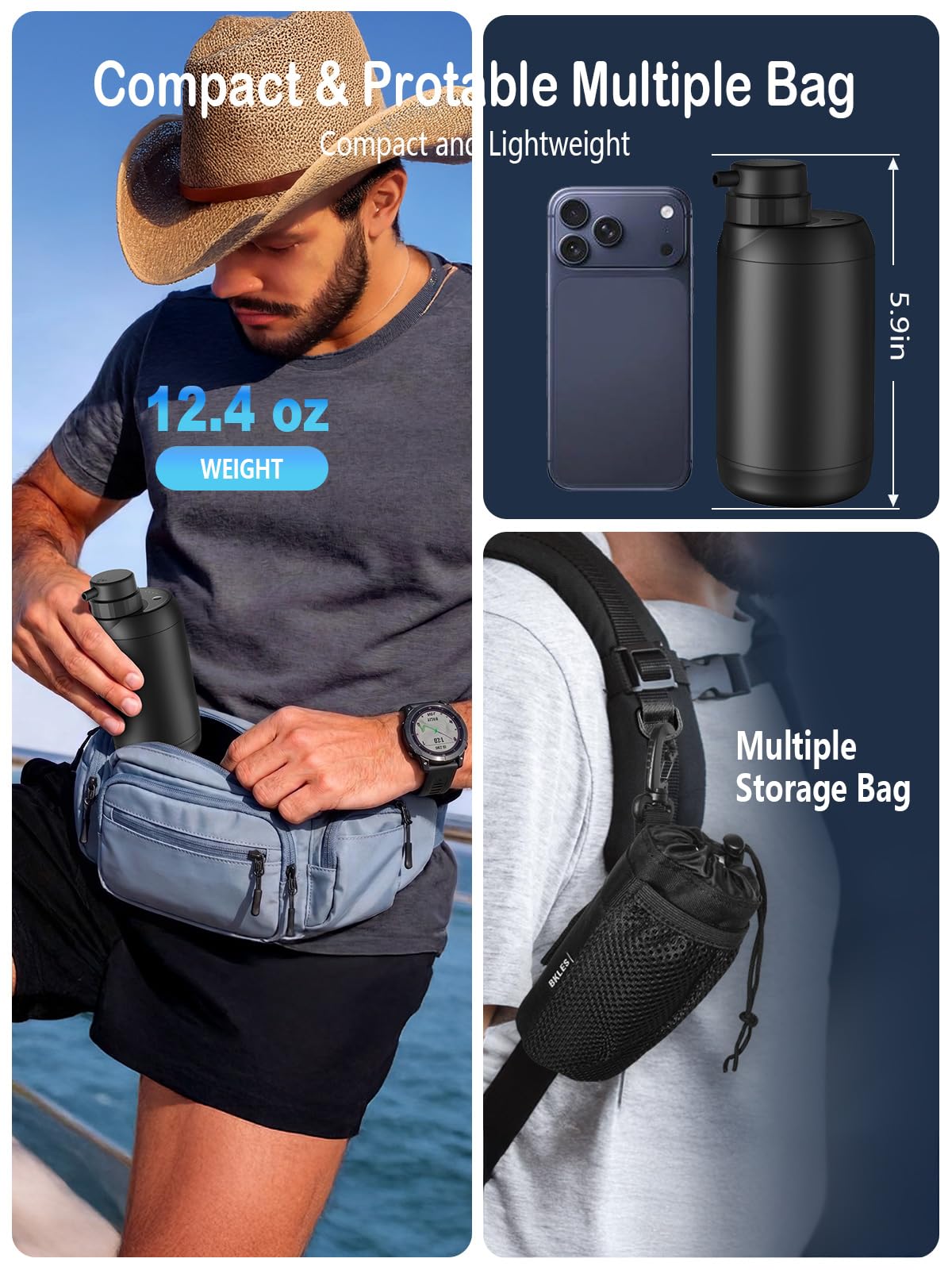 BKLES Electric Water Purifier Camping, Survival & Emergency Preparedness