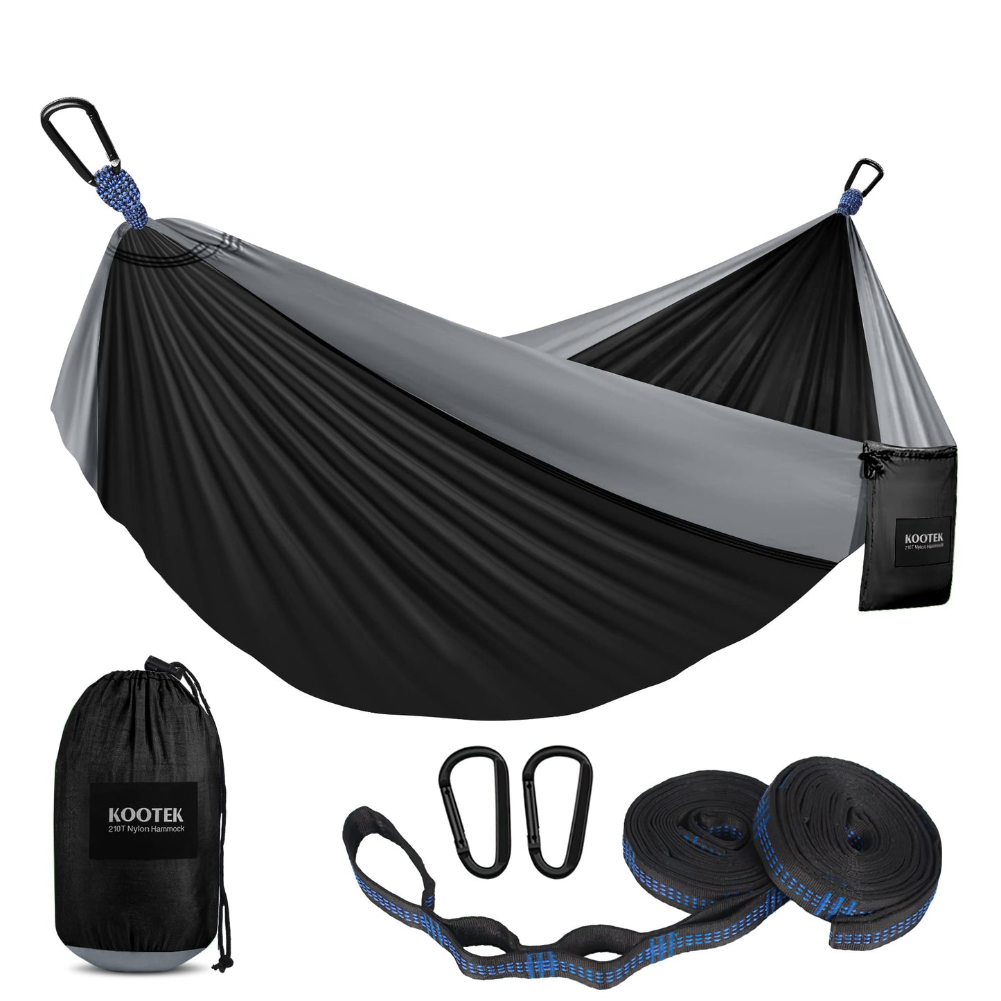 Kootek Camping Hammock 500lbs Capacity Outdoor Camping Essentials, Double
