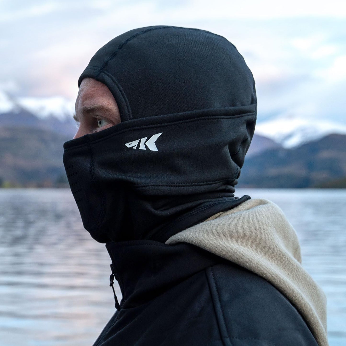 KastKing Mountain Mist Winter Balaclava Face Mask for Men & Women Black