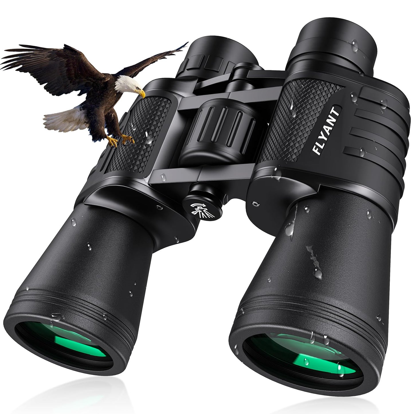 20x50 High Powered Binoculars for Adults, Waterproof Compact Binoculars with Low Light Vision for