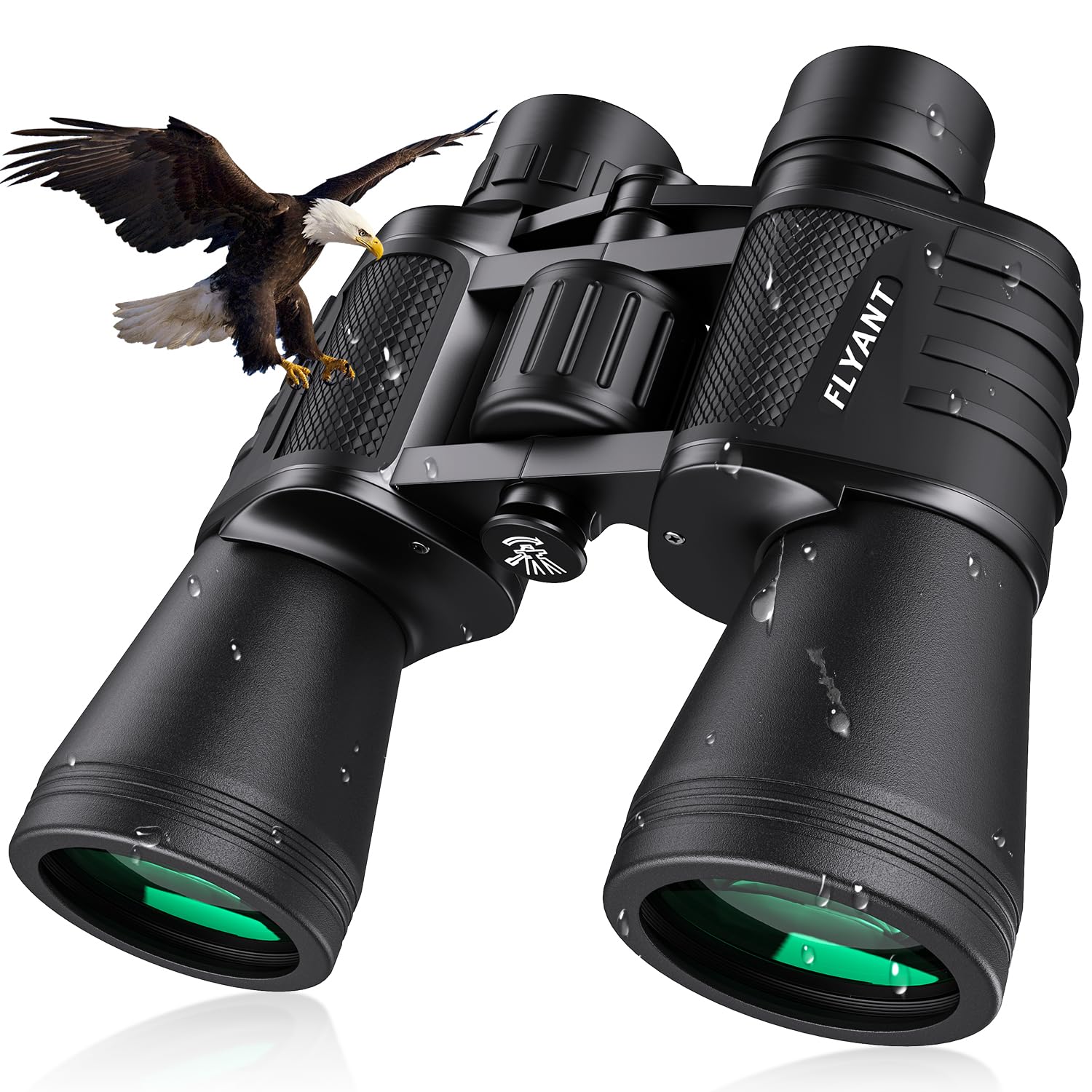20x50 High Powered Binoculars for Adults, Waterproof Compact Binoculars with Low Light Vision for
