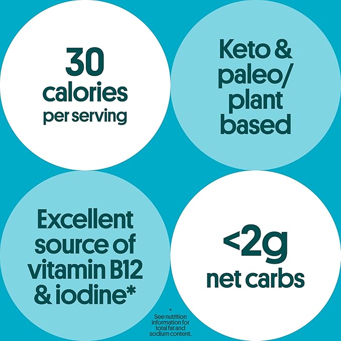 gimMe Organic Roasted Seaweed Sheets, Sea Salt, Keto, Vegan, Gluten Free, Great Source of Iodine and Omega 3?™s, Healthy On-The-Go Snack for Kids & Adults, #1 Sea Salt, 0.17 Ounce (Pack of 40)