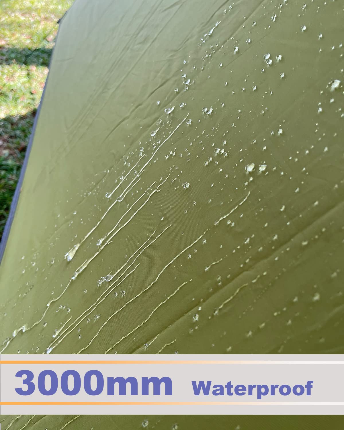 Sunyear Hammock Tent Rain Fly-Camping Hammock Outdoor Tarp-Small Door Design-Keep Side Wind