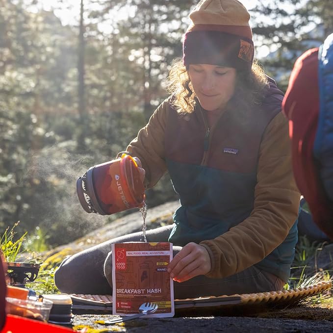 GOOD TO-GO Breakfast Hash (6-Pack of Single Servings) | Camping & Backpacking Food | Just Add Water Backpacking Meals | Good To-Go Dehydrated Meals Taste Better Than Freeze Dried Food