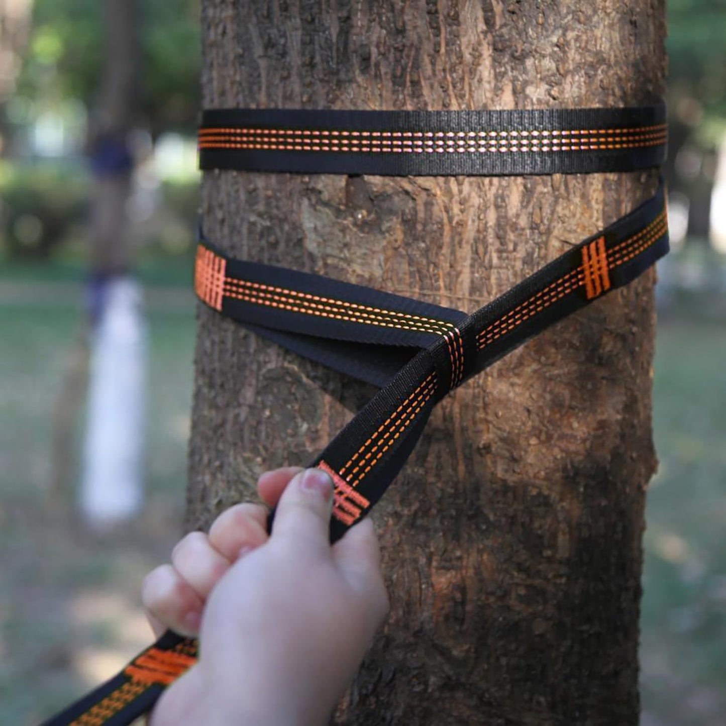 Pezlun Hammock Tree Straps Tree Swing Straps Kit Best 6.6 FT Holds 1320 LBS 5+1 Adjusting Ring