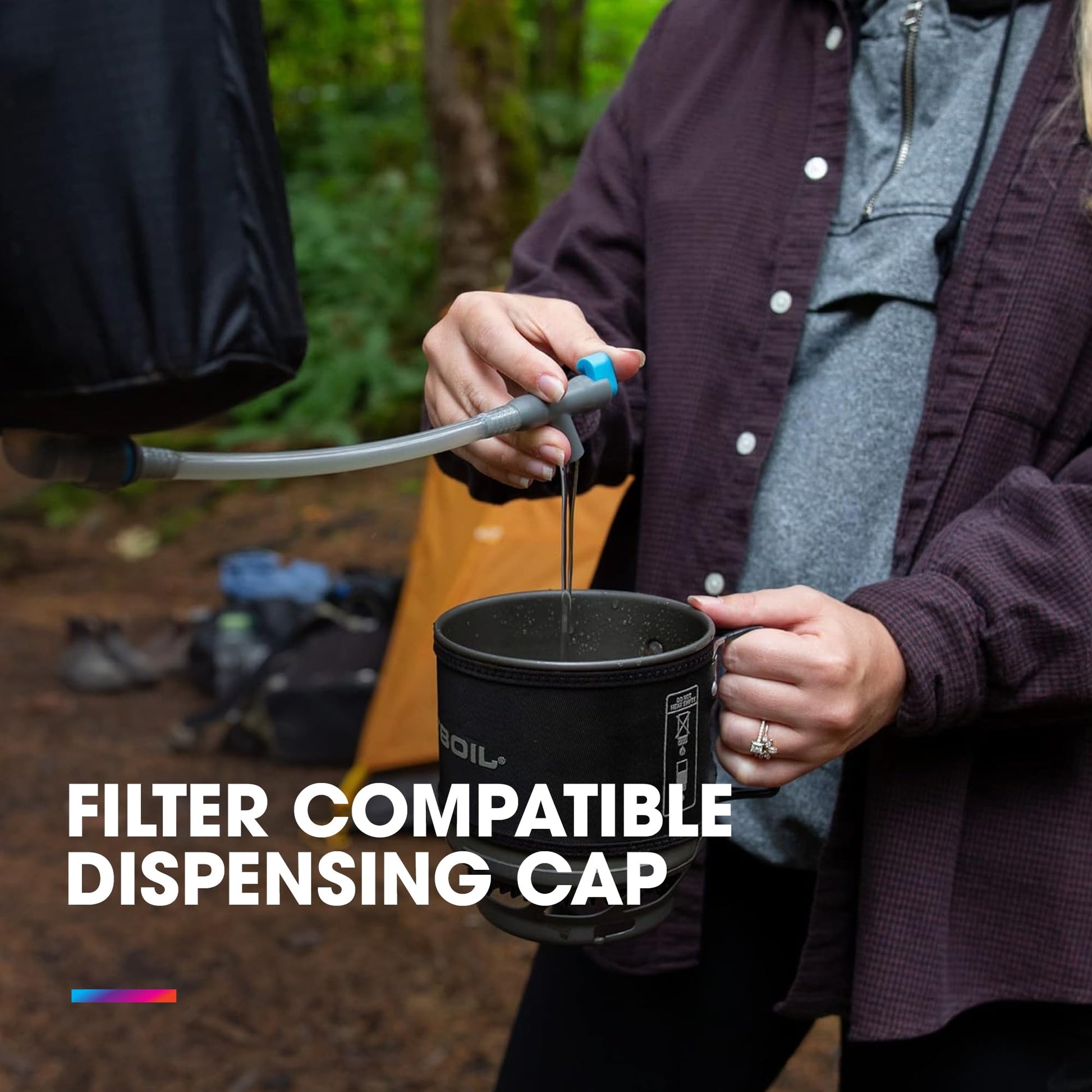 Hydrapak Pioneer - Collapsible Water Storage and Dispensing System (6L) - BPA & PVC Free Camping