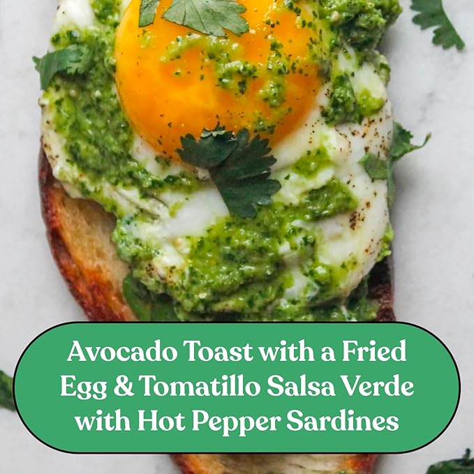 Fishwife Sardines with Hot Pepper 3-Pack (4.20 Ounce) | Wild-Caught & Hand-Packed with Spanish Extra Virgin Olive Oil | MSC-Certified Sustainable Seafood, High Protein, Gluten Free, Paleo Friendly, Keto Friendly, Omega-3s
