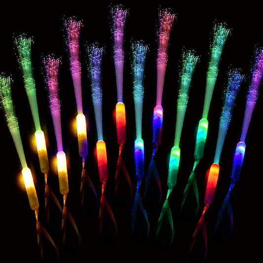 M.best 72pcs Glow Sticks Party Supplies, 3 Modes Colorful Flashing LED Light Up Glow Wands Sticks for Party Favors