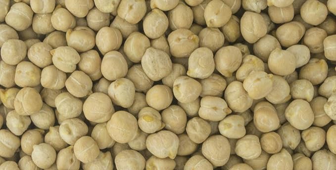 Organic Garbanzo Beans (ChickPeas)-Raw/Non-GMO/Kosher Sproutable Low Sodium Bulk Vegan Dietary Fiber (9LB)