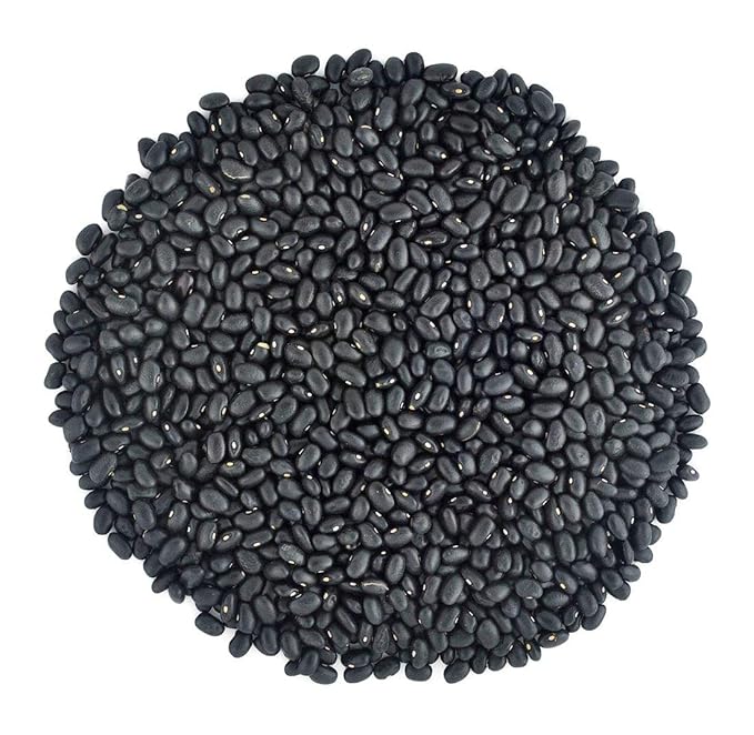 Organic Black Turtle Beans- Fiber & Protein rich, Raw, Non-GMO, Vegan Bulk-2LB
