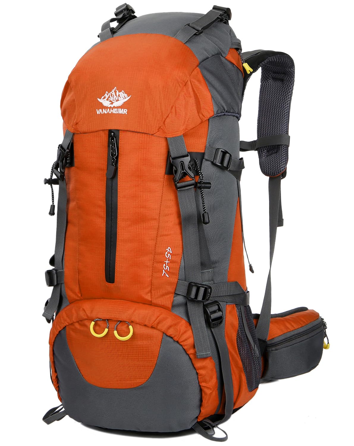 Esup 50L Camping Hiking Backpack Men with rain cover 45l+5l Lightweight Backpacking Backpack Travel