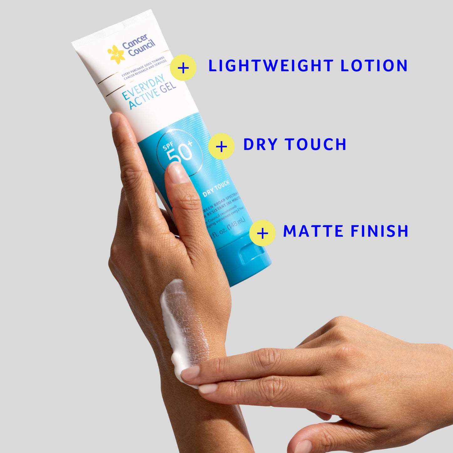 Cancer Council Everyday Active Gel Body Sunscreen, SPF 50+, 5 FL OZ