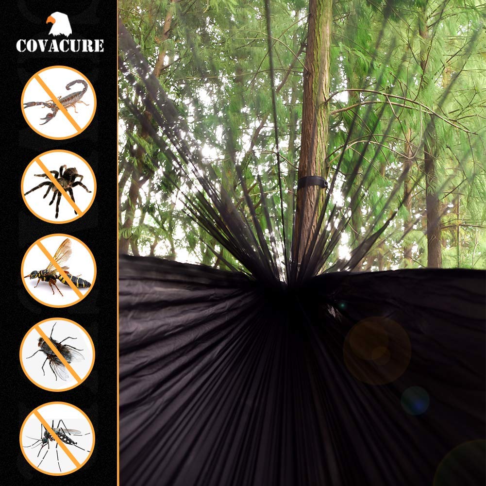 Covacure Camping Hammock - Lightweight Double Hammock, Hold Up to 772lbs, Portable Hammocks for