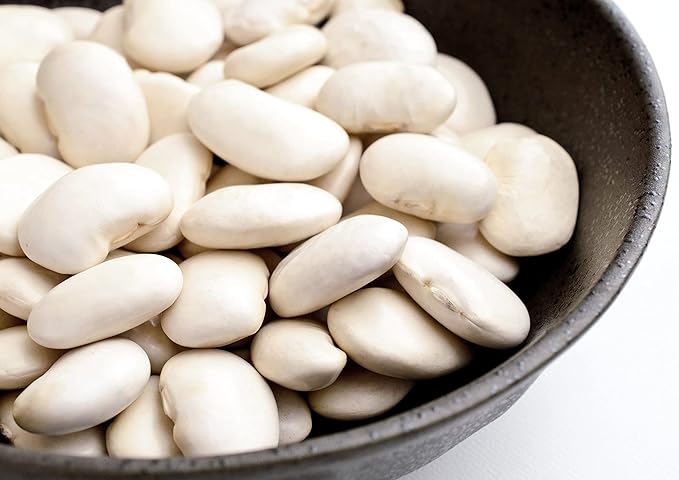Food to Live Organic White Kidney Beans, 3 Pounds Whole Raw Dried Beans, Vegan, Kosher, Bulk. Rich in Dietary Fiber and Protein. Perfect for Soups, Stews, Chili, Paste, Salads and Side Dishes