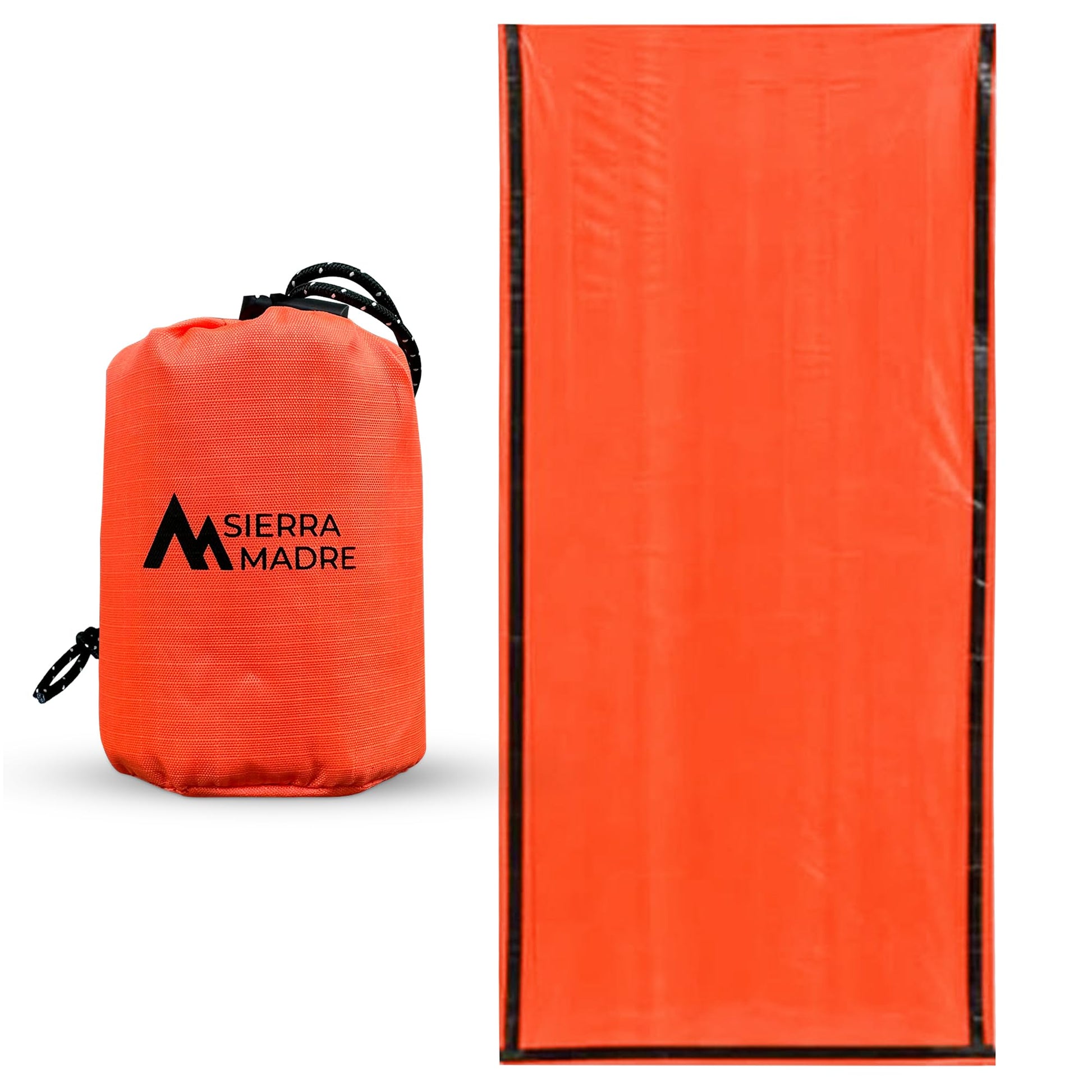 Sierra Madre Emergency Sleeping Bag, Waterproof Thermal Bivy Sack Pack 1