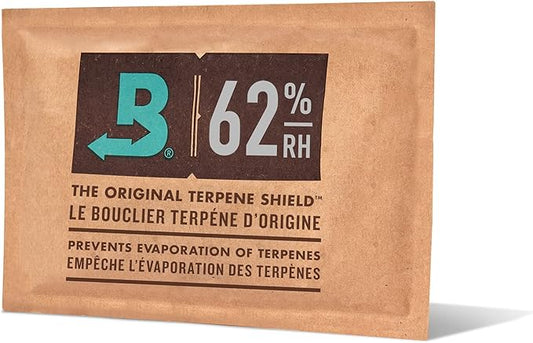 Boveda 62% Two-Way Humidity Control Pack for Storing 1 lb – Size 67 – Single – Moisture Absorber for Storage Containers – Humidifier Pack – Individually Wrapped Hydration Packet – More Sticky