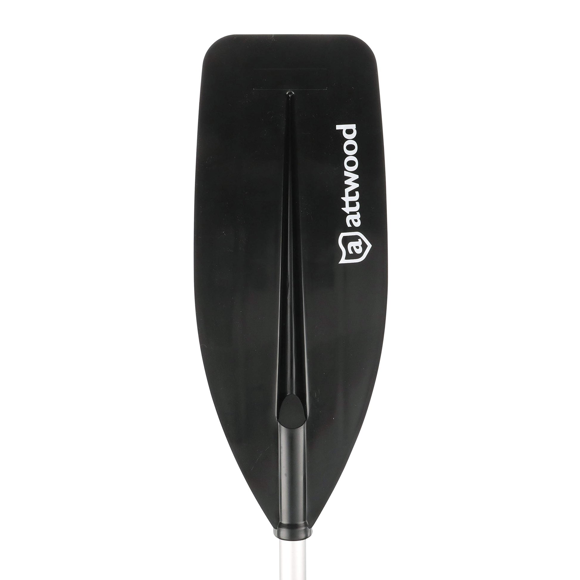 Attwood 11765-1 Canoe Paddle, Aluminum and Plastic, 5-Feet Long, Black Blade, Ergonomic Grip