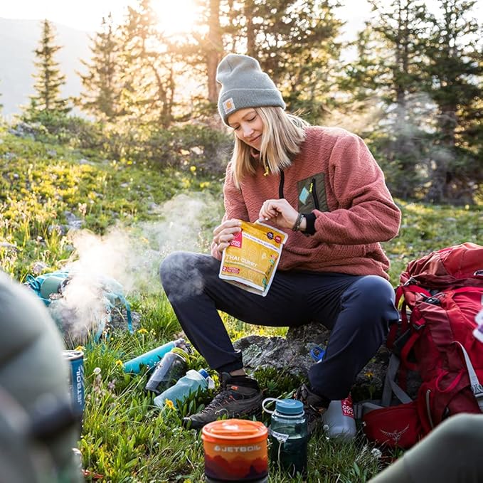 GOOD TO-GO Thai Curry | Camping & Backpacking Food | Just Add Water Backpacking Meals | Good To-Go Dehydrated Meals Taste Better Than Freeze Dried Food