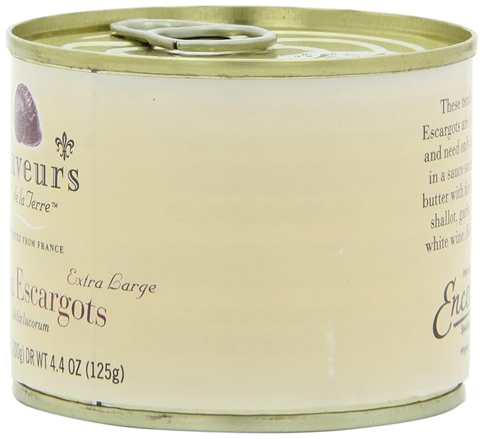 Helix Escargots | 7oz - 3 Pack | By Saveurs de la Terre | Imported from France (XL, 3 Pack) | Snails |
