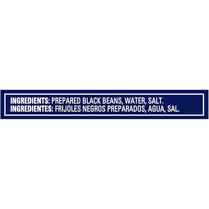 BUSH'S BEST 15 oz Canned Reduced Sodium Black Beans, Source of Plant Based Protein and Fiber, Low Fat, Gluten Free, (Pack of 12)
