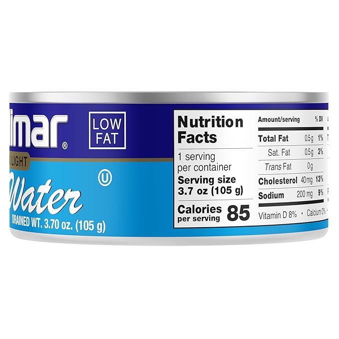 Sardimar Chunk Light Tuna ( Water - Pack of 12 ) - Ready to eat meals in can