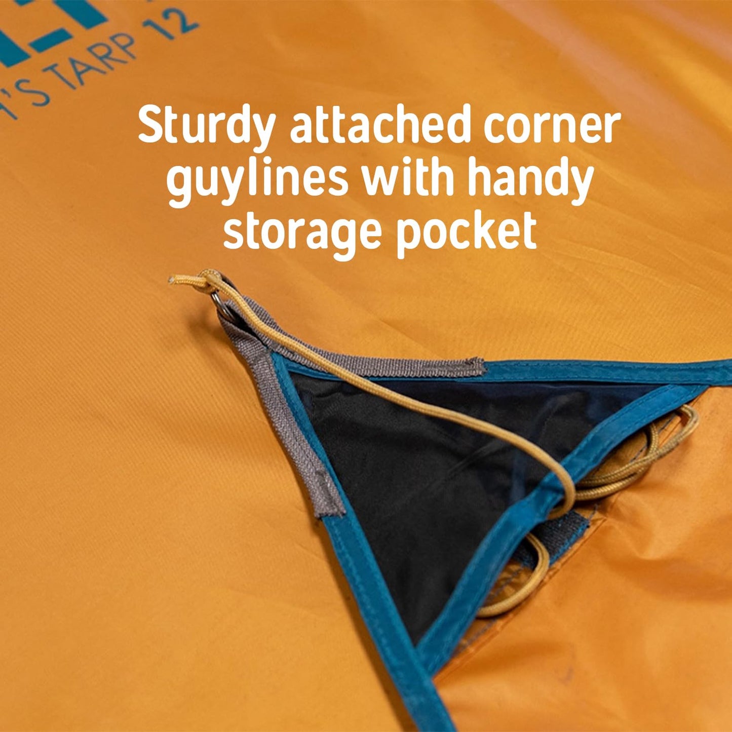 Kelty Noah’s Tarp Sun Shelter and Multi-Use Awning Rainfly, Portable Canopy UV Protection