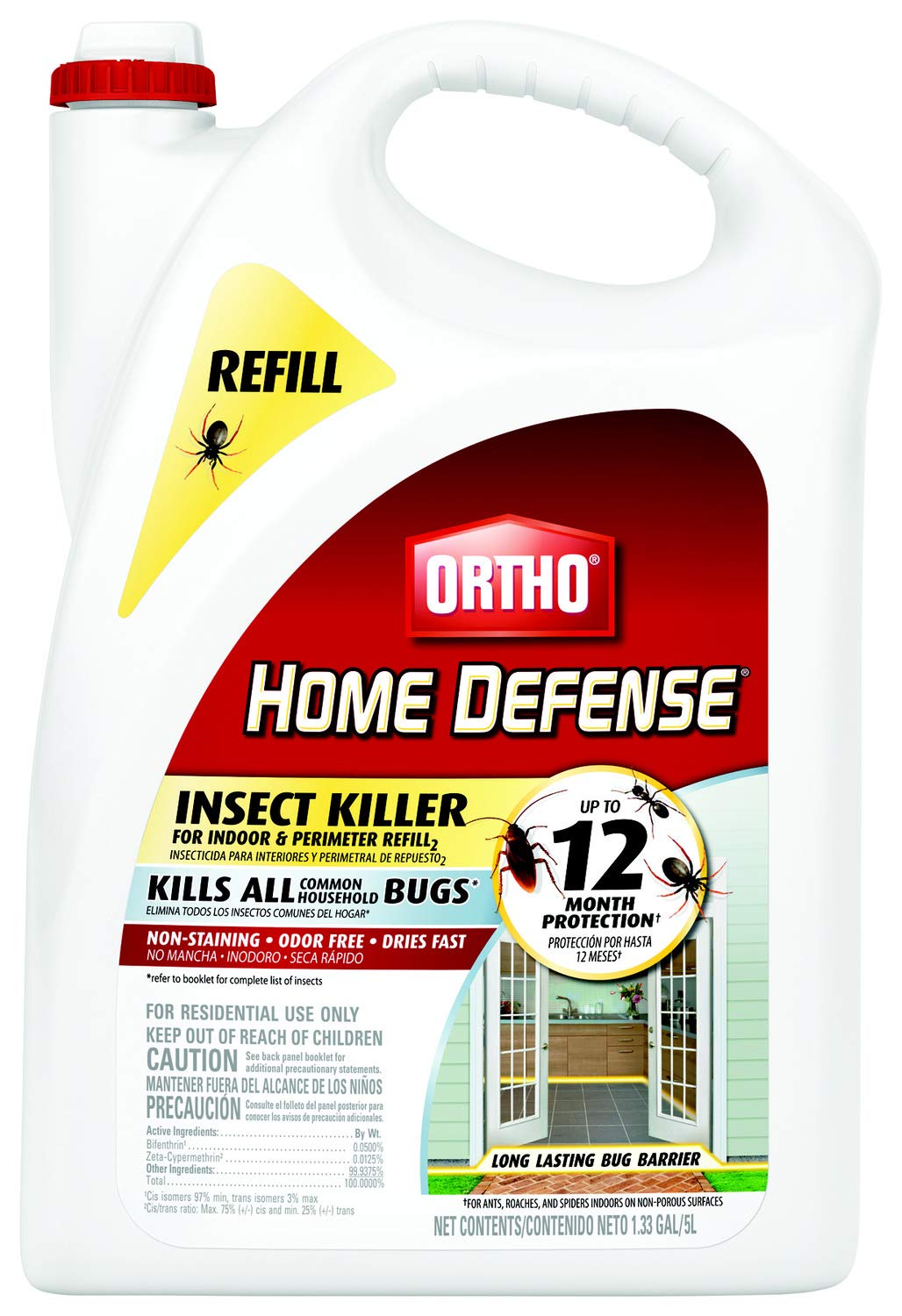 Ortho Home Defense Insect Killer for Indoor & Perimeter Refill2, 1.33 gal.