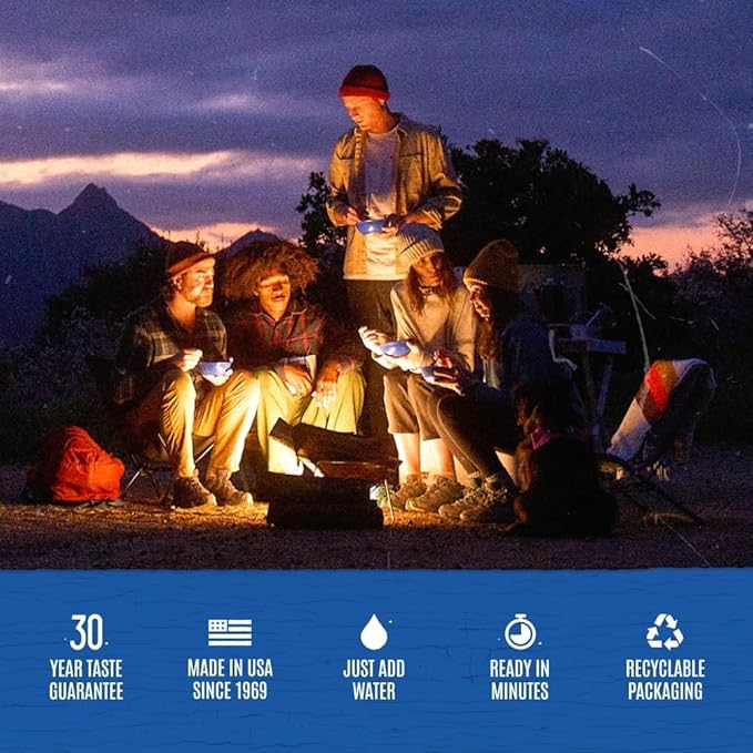 Mountain House Pork Sausage & Freeze-Dried Food for Camping, 25 Servings, 30-Year Shelf-Life