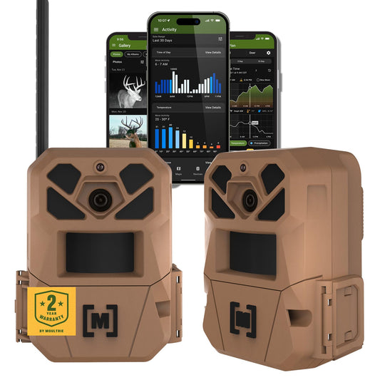 Moultrie Edge 3 Cellular Trail Camera - 2-Pack, 40MP, 0.5s Trigger