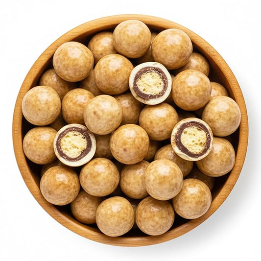 NY Spice Shop Ultimate Malted Chocolate Malt Balls Party Decorations - 3 Pound Malted Milk Ball Candy Birthday Gifts - Chocolate Malted Milk Balls - Dark Chocolate Malt Ball Holiday Snacks
