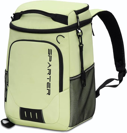 SPARTER Backpack Cooler Insulated Leak Proof 33/49 Cans, 2 Insulated Compartments Thermal Bag, Portable Lightweight Beach Travel Camping Lunch Backpack for Men and Women