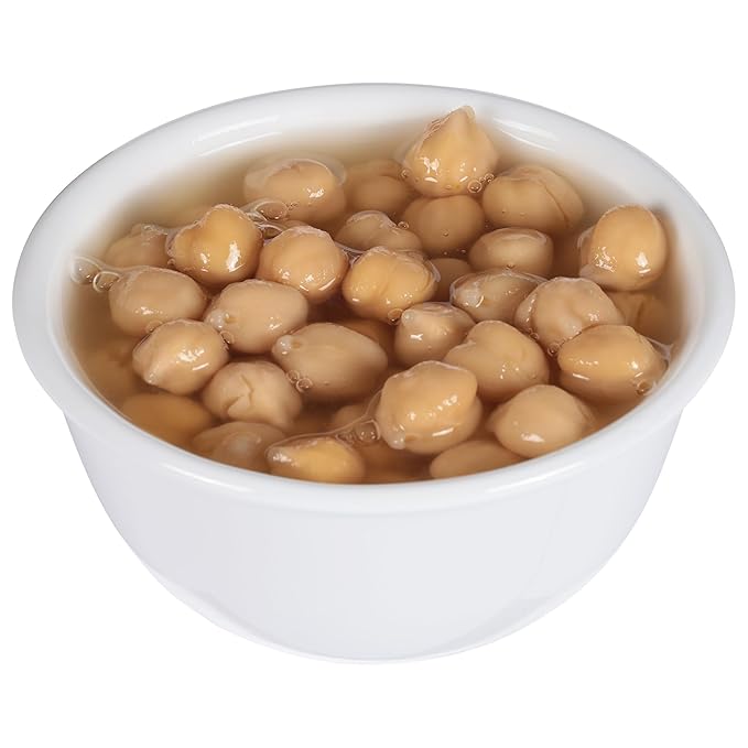 BUSH'S BEST 16 oz Canned Reduced Sodium Garbanzo Beans, Source of Plant Based Protein and Fiber, Low Fat, Gluten Free, (Pack of 12)