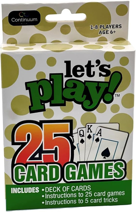 Let's Play 25 Games - Card Games
