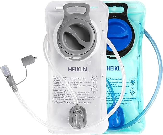 Hydration Bladder 1.5L-2L-3L,Leak Proof Water Reservoir, BPA Free Military Water Storage Bladder Bag Hydration Pack Replacement Easy Clean for Bicycling Hiking Camping Hunting Running