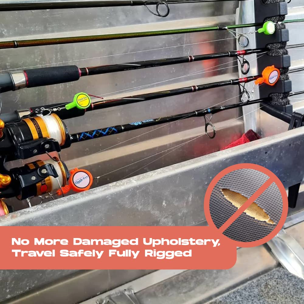 2023 Updated Design Hook Eze Fishing Gear Knot Tying Tool | Pack of 2 | Protect from Fish Hooks |
