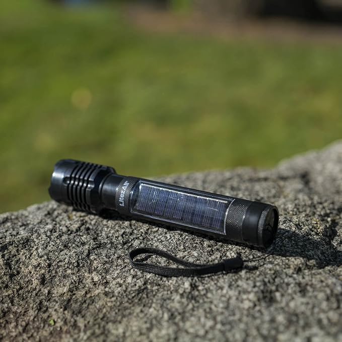 LitezAll Bask Solar Powered Flashlight