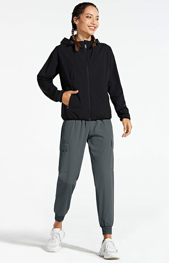 Libin Women's Cargo Joggers Lightweight Quick Dry Hiking Pants Athletic Lounge Casual Travel
