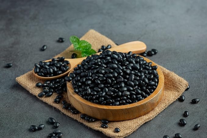Food to Live - Organic Black Beans, 3 Pounds Non-GMO, Whole Dried Beans, Sproutable, Vegan, Kosher, Bulk. Great Source of Plant Based Protein, Fiber. Great for Bean Soup, Salads, Chili.