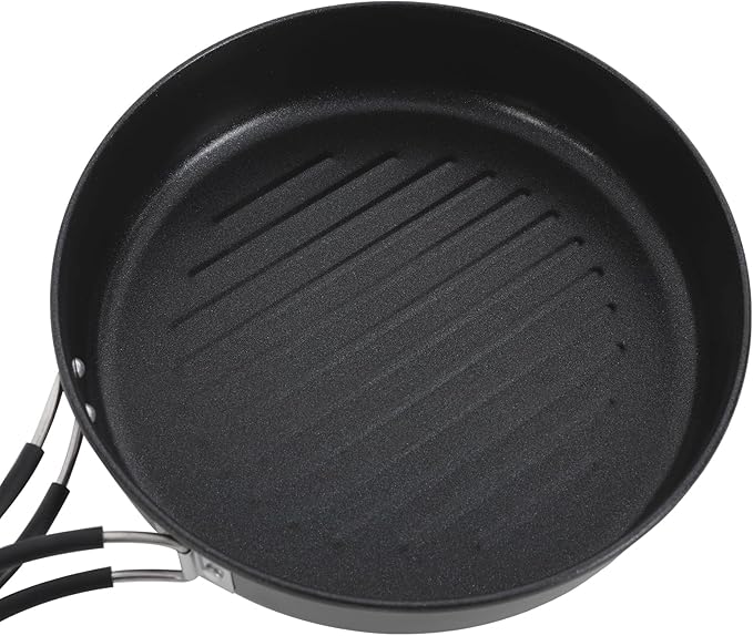 Camping Cookware Set, Camping Cooking Set,304 Stainless Steel Camping Pots &Frying Pan Set,Campfire Cooking Equipment with Storage Bag for Camping,Household, Hiking, Beach Trips