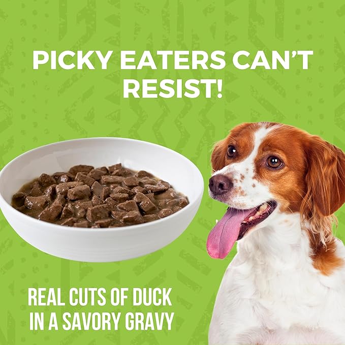 KOHA Minimal Ingredient Duck Stew for Dogs, High Protein Limited Ingredient Dog Food, 12.7oz Cans (Case of 12)