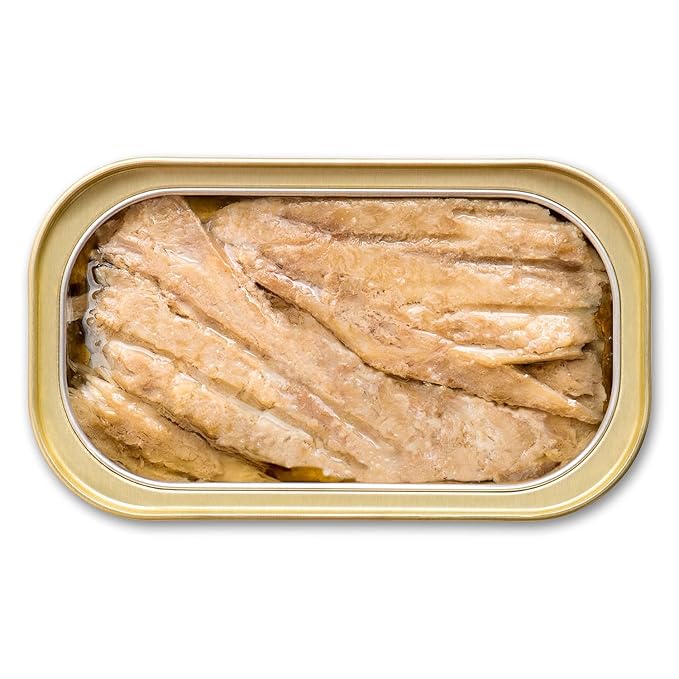 King Oscar Mackerel in Olive Oil, 4.05 Ounce Can (Pack of 12, Packaging May Vary), Skinless & Boneless, Wild Caught Canned Mackerel