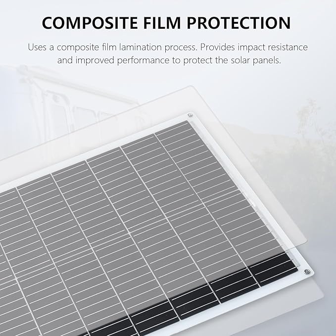 XINPUGUANG Solar Panel 200W 12V Flexible System Kit,2X100W Monocrystalline Fiberglass Module 20A Controller Extension Cable for Off Grid Home,RV,Caravan,Boat and Other Battery Chargerï¼?00W