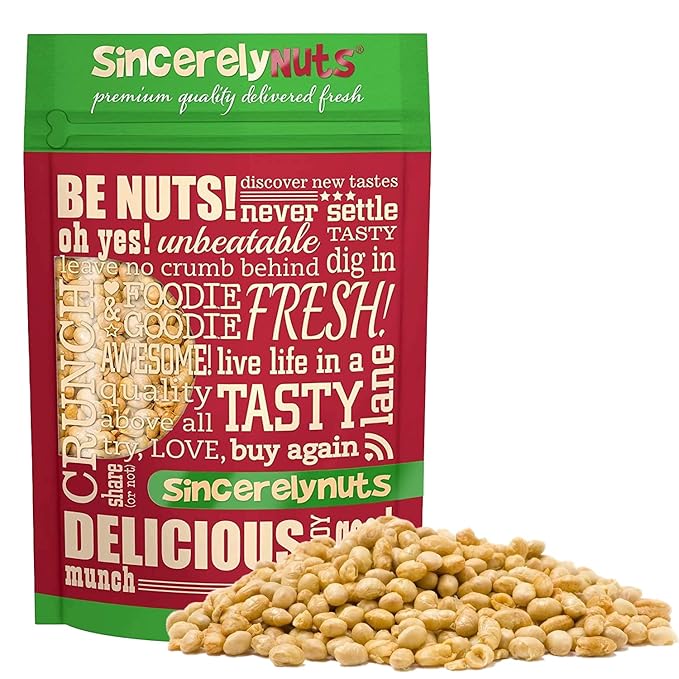 Sincerely Nuts Roasted Soybeans Unsalted (5 LB) Gluten-Free - Vegan & Kosher-Powerful Vegetarian Protein Source
