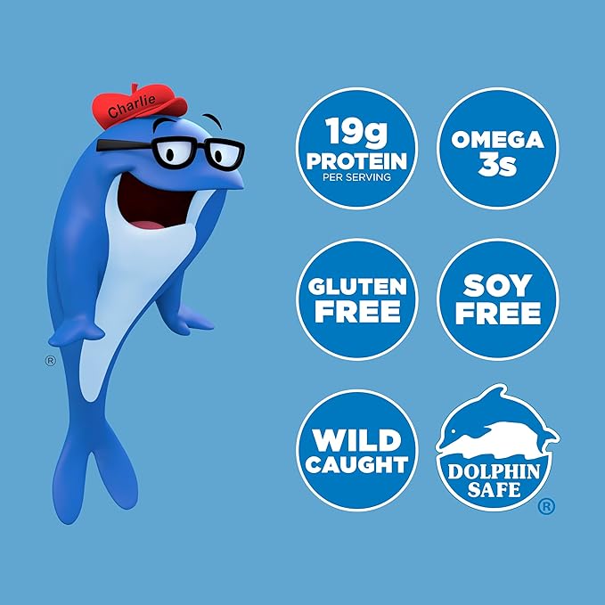 StarKist Chunk Light Tuna in Water, 6.4 oz Pouch (12 Pack) Ready to Eat Wild Caught Tuna, 19g Protein Per Serving, 80 Calories Per Serving, Gluten Free, Soy Free, Kosher, Perfect for Meals and Snacks