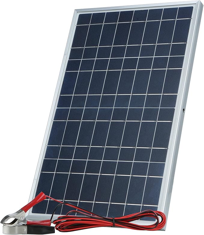Solar Panel, Lixada 30W Portable Solar Panel Kit Set, IP65 Waterproof with Alligator ClipSolar Cell Solar Panel for Home Outdoor Camping, Travel