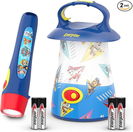 Energizer PAW Patrol Kids LED Lantern and Handheld Flashlight Combo Pack, Batteries Included
