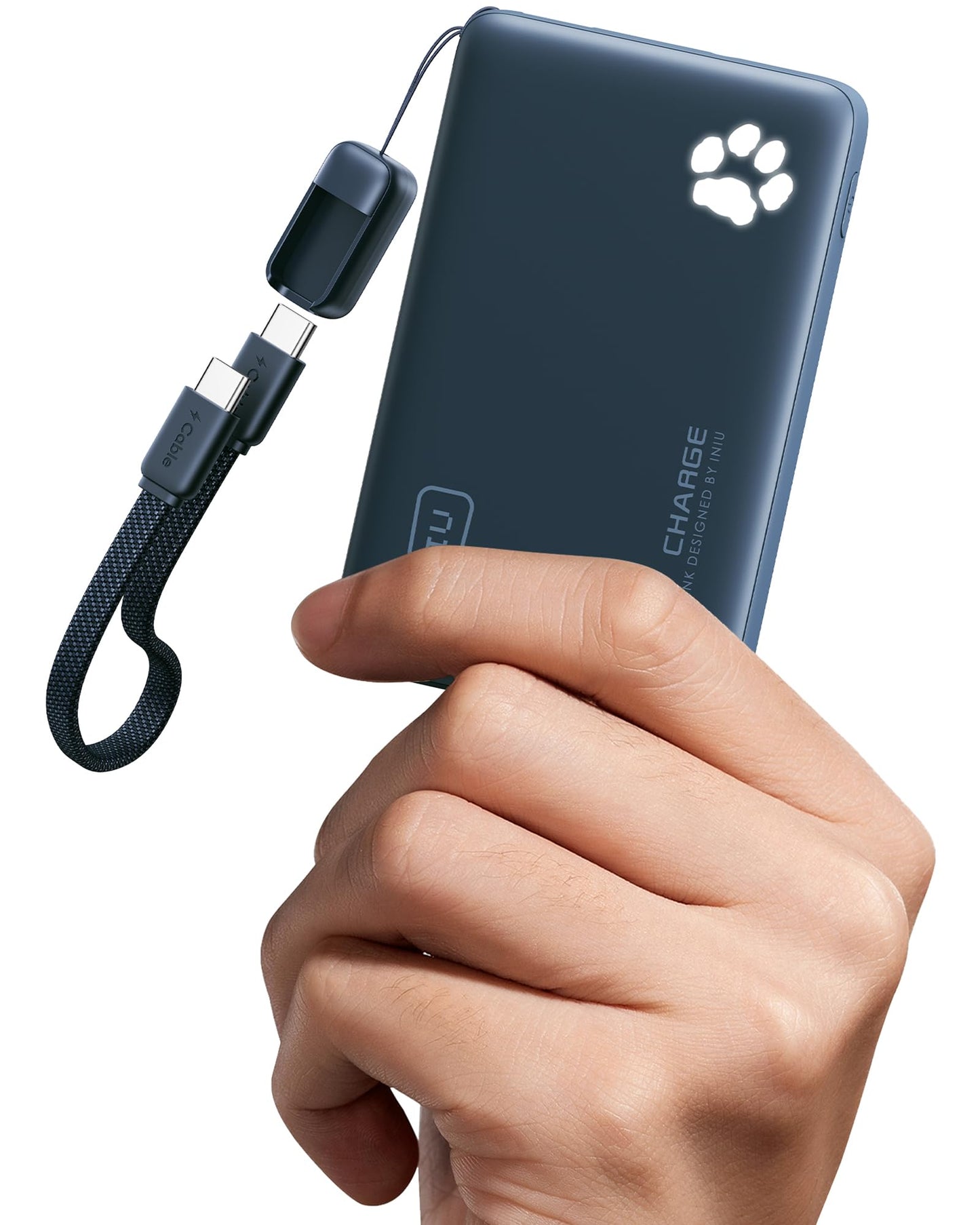 INIU 45W Fast Charging Portable Charger, Smaller 10000mAh Travel Power Bank