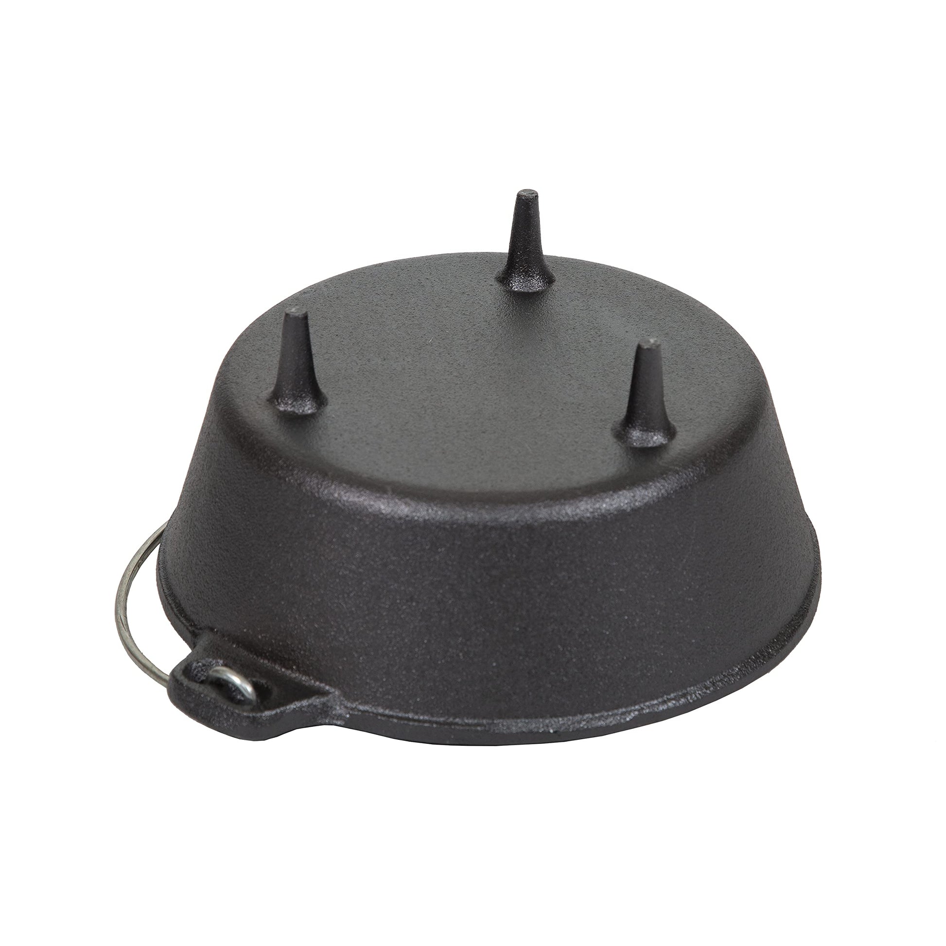 Stansport's Cast Iron Dutch Oven with Lid (16018-20) - 2 Quart Capacity, Durable Cast Iron