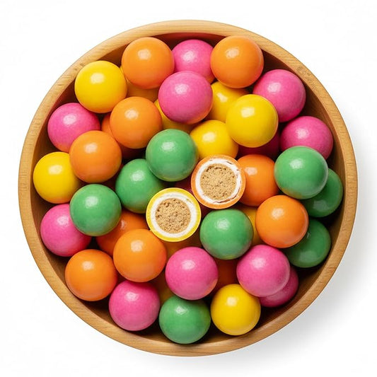 NY Spice Shop Ice Cream Sundae Chocolate Malt Balls Party Decorations - 8 Ounce Malted Milk Ball Candy Birthday Gifts - Chocolate Malted Milk Balls - Dark Chocolate Malt Ball Holiday Snacks